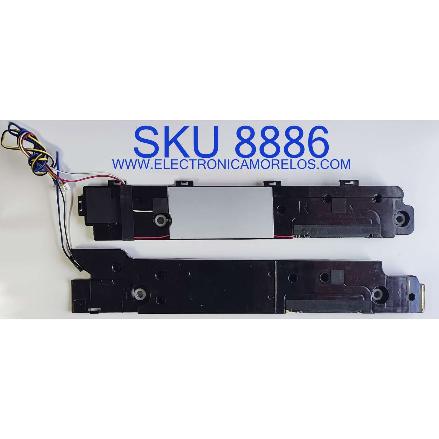 KIT DE BOCINAS PARA TV SAMSUNG / NUMERO DE PARTE BN96-25555E / 6Ω / 10.0W / BN9625555E / MODELO UN65F8000BFXZA US02	